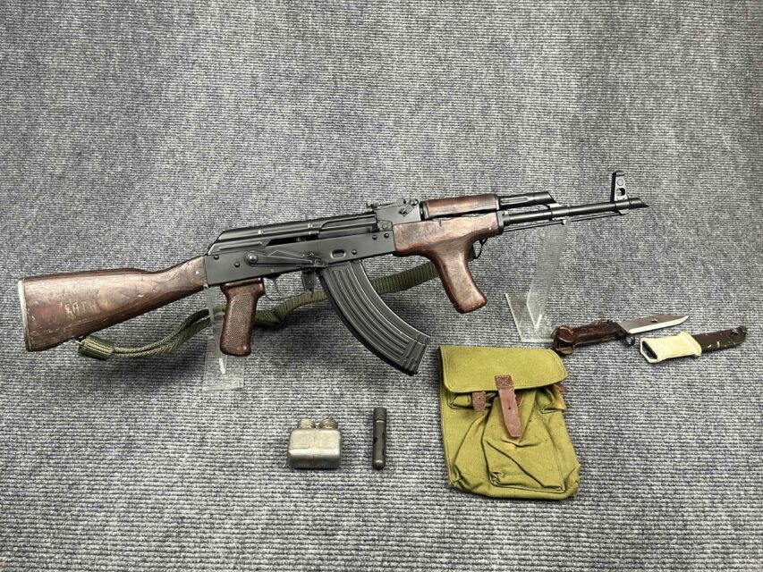 1963 Romanian MD63 AKM 762×39 1st Year Production dong wood Stock Kit ...