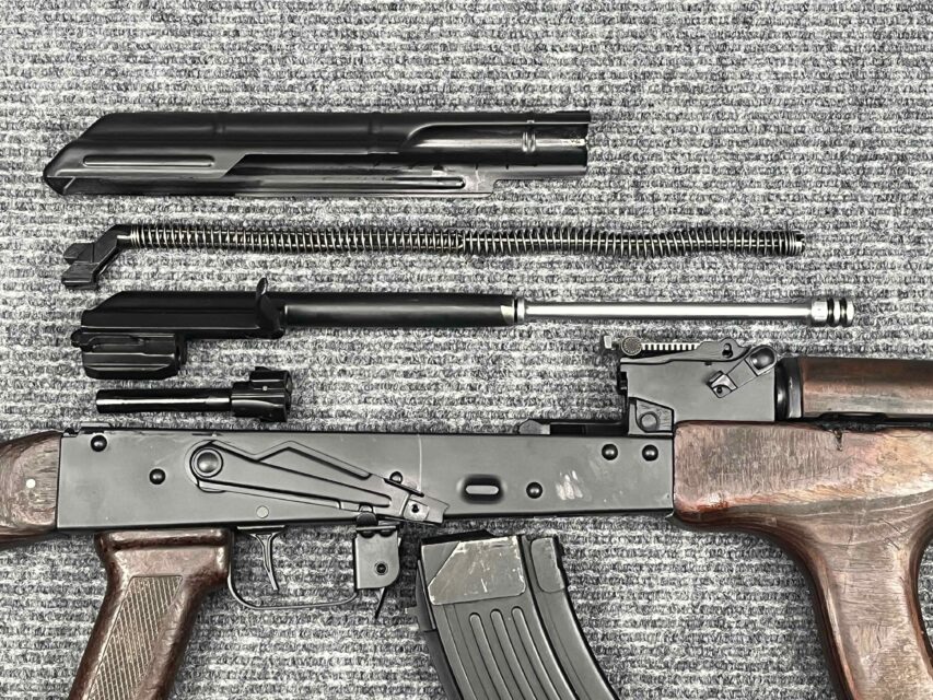 1963 Romanian MD63 AKM 762×39 1st Year Production dong wood Stock Kit ...